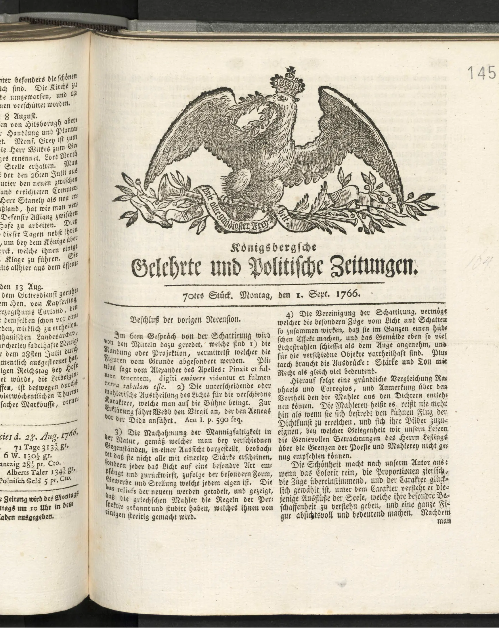 Seite 285 (1.9.1766 Nr. 70)