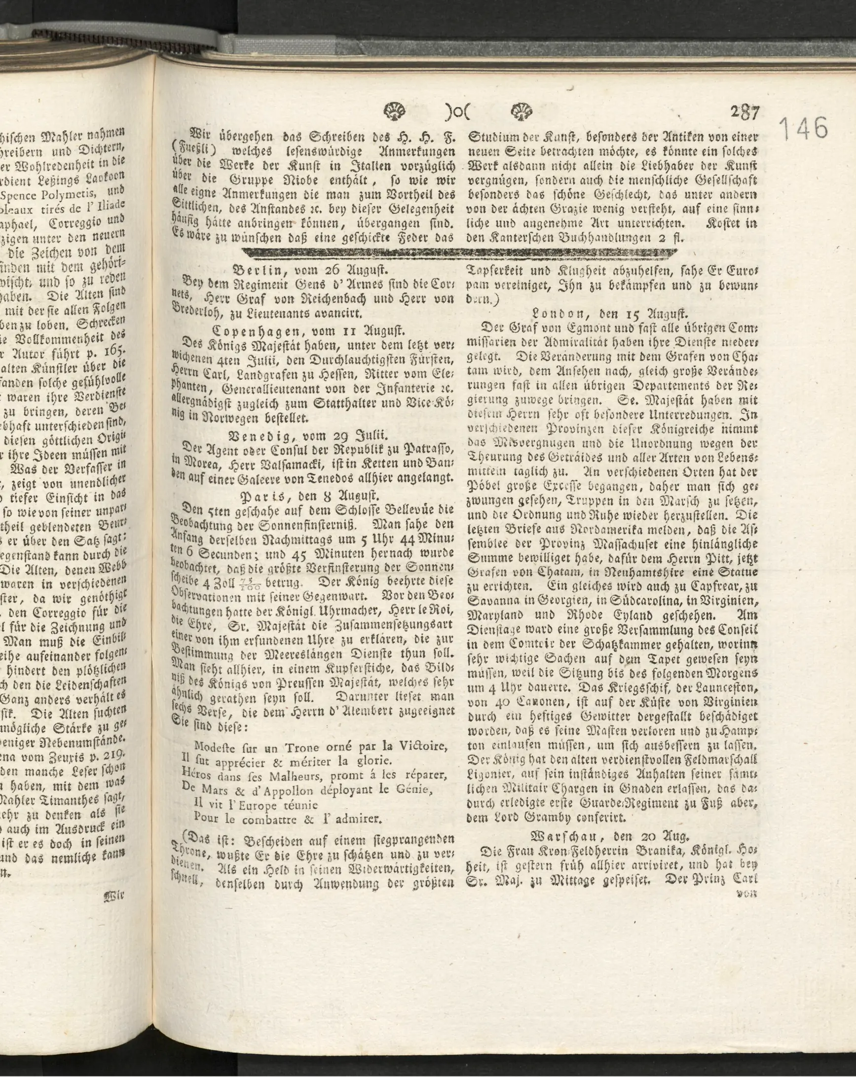 Seite 287 (1.9.1766 Nr. 70)